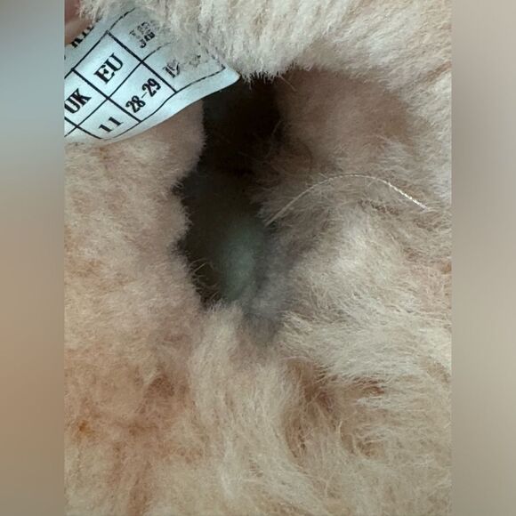 NWB Australia Luxe Collective Nordic Kids Sheepskin Baby Pink Girl’s Boots Sz 12 - Picture 11 of 14